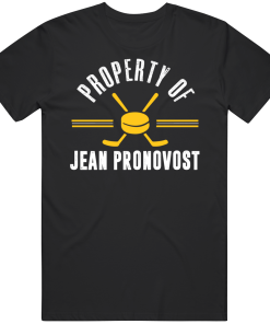 Jean Pronovost Property Of Pittsburgh Hockey Fan T Shirt