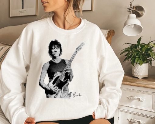 Jeff Beck RIP Guitar Legend Sweatshirt