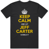 Jeff Carter Keep Calm Pittsburgh Hockey Fan T Shirt