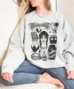 Jenna Ortega Wednesday Addams Vintage 90s Shirt