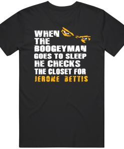 Jerome Bettis Boogeyman Pittsburgh Football Fan T Shirt
