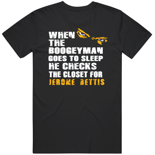 Jerome Bettis Boogeyman Pittsburgh Football Fan T Shirt