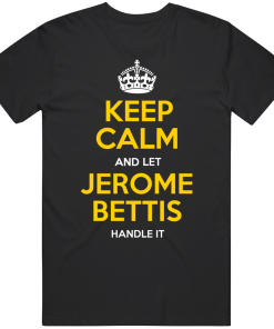 Jerome Bettis Keep Calm Pittsburgh Football Fan T Shirt
