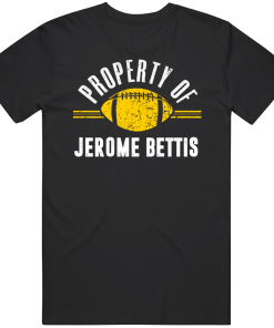 Jerome Bettis Property Of Pittsburgh Football Fan T Shirt