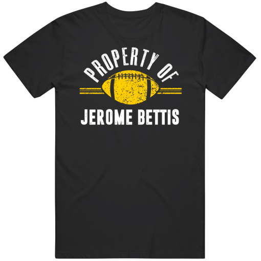 Jerome Bettis Property Of Pittsburgh Football Fan T Shirt