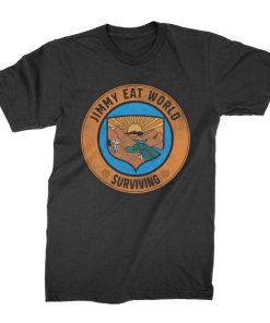 Jimmy Eat World Surviving Crest T-Shirt
