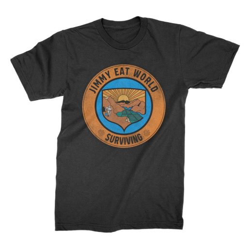 Jimmy Eat World Surviving Crest T-Shirt