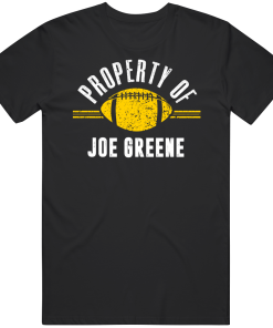 Joe Greene Property Of Pittsburgh Football Fan T Shirt