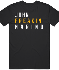 John Marino Freakin Pittsburgh Hockey Fan T Shirt