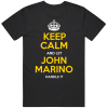 John Marino Keep Calm Pittsburgh Hockey Fan T Shirt