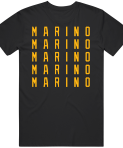 John Marino X5 Pittsburgh Hockey Fan T Shirt