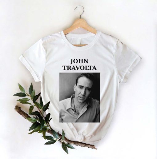 John Travolta Nicolas Cage The Adam Project Shirt