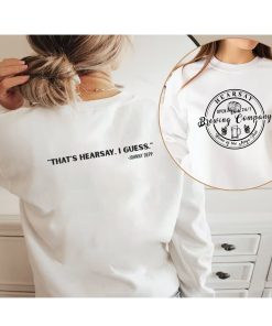 Johnny Depp Hearsay Brewing Sweatshirt