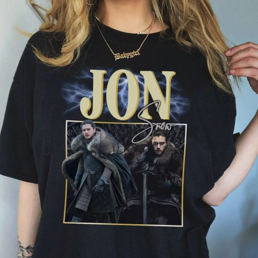 Jon Snow Vintage Shirt 90s Gift For Fan
