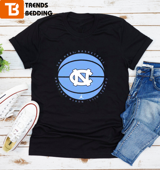 Jordan Brand North Carolina Tar Heels Basketball Logo T-Shirt