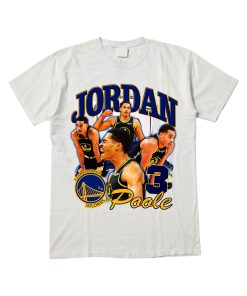 Jordan Poole Vintage 90s Style T-Shirt