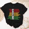Juneteenth Shirt Dream Like Martin T-Shirt Fight Malcolm Outfits