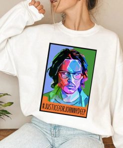 Justice For Johnny Depp Sweatshirt Women Justice For Johnny Depp Sweatshirt Women
