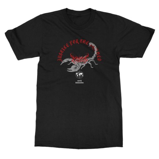 Justice For The Damned World Domination T-Shirt