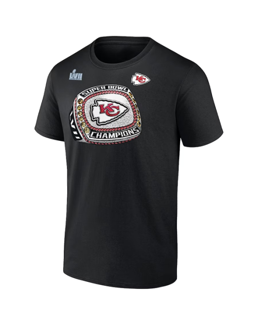 KC Chiefs Super Bowl LVII Champions Diamond Ring T-Shirt