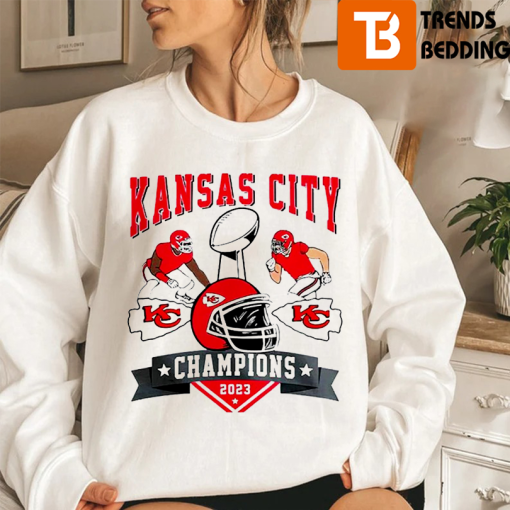 Kansas City Chiefs 2023 Super Bowl LVII Champions Sweatshirt