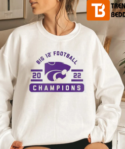 Kansas State Wildcats 2022 Big 12 Football Conference Champions Shirt