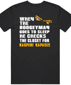Kasperi Kapanen Boogeyman Pittsburgh Hockey Fan T Shirt