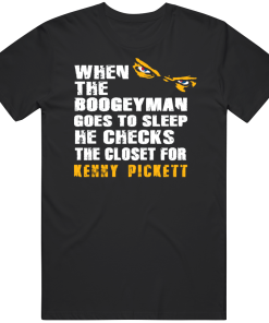 Kenny Pickett Boogeyman Pittsburgh Football Fan T Shirt