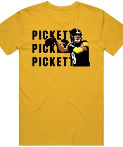 Kenny Pickett Pickett X3 Pittsburgh Football Fan T Shirt