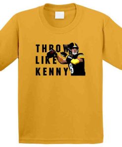 Kenny Pickett Throw Like Pickett Pittsburgh Football Fan T Shirt