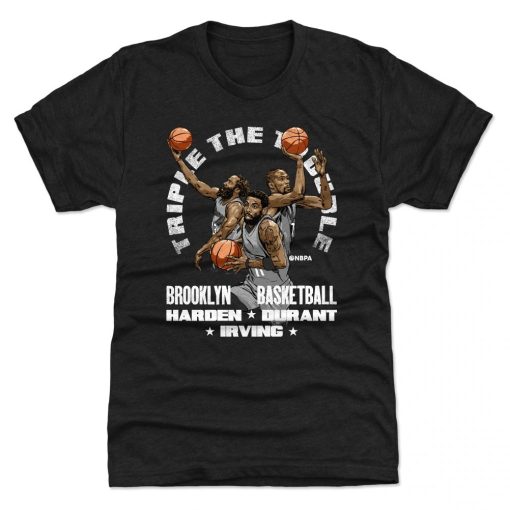 Kevin Durant Kyrie Irving &amp James Harden Brooklyn Trio Trouble Sweatshirt