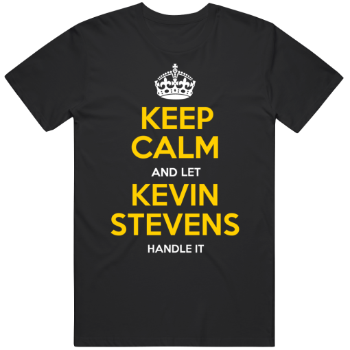 Kevin Stevens Keep Calm Pittsburgh Hockey Fan T Shirt