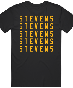 Kevin Stevens X5 Pittsburgh Hockey Fan T Shirt