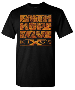 King’s X Faith Hope Love T-Shirt King’s X Faith Hope Love T-Shirt