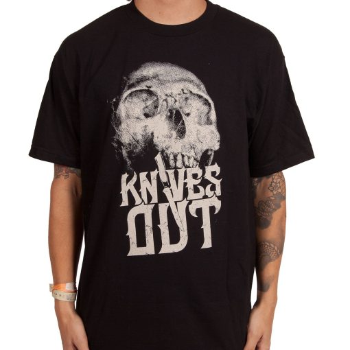 Knives Out! Skull T-Shirt
