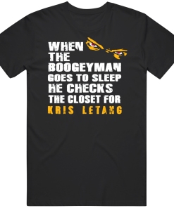 Kris Letang Boogeyman Pittsburgh Hockey Fan T Shirt