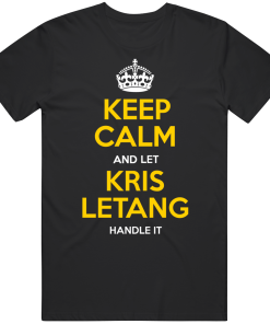 Kris Letang Keep Calm Pittsburgh Hockey Fan T Shirt
