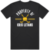 Kris Letang Property Of Pittsburgh Hockey Fan T Shirt