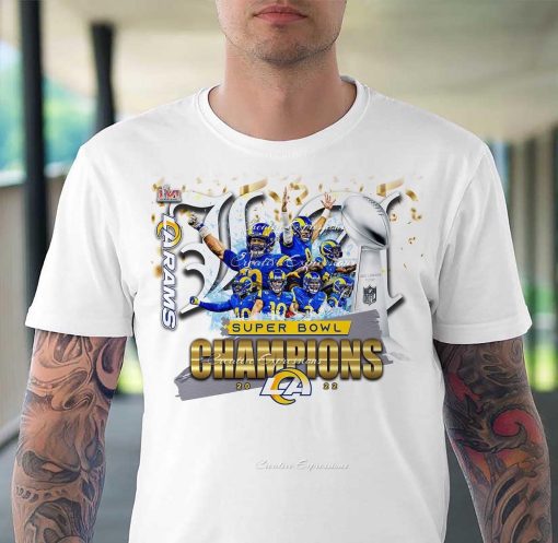 LVI 2022 Super Bowl LA Rams Champion Shirt