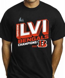 LVI Bengals 2022 Champions Super Bowl Shirt LVI Bengals 2022 Champions Super Bowl Shirt
