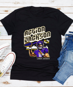 Lamar Jackson’s Action Jackson Unisex T-shirt