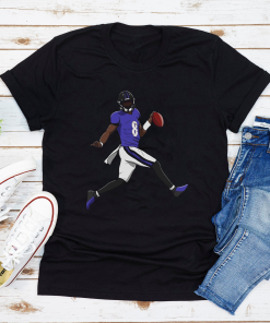 Lamar Jackson Being Touched Down Graphic Unisex T-Shirt