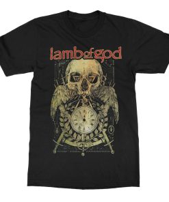 Lamb of God Upside Skull T-Shirt