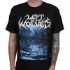 Left To The Wolves Mouth Of The Woods T-Shirt