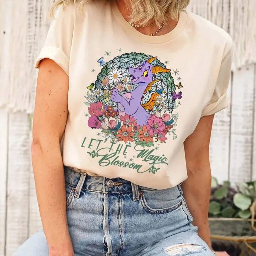 Let The Magic Blossom Disney World Disneyland Trip T-shirt