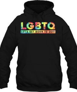 Let’s Get Biden To Quit I Support Lgbtq Hoodie Shirt