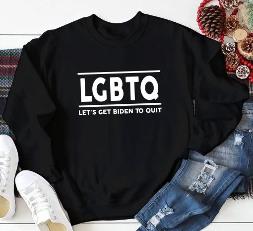 Let’s Get Biden To Quit LGBTQ Funny Shirt