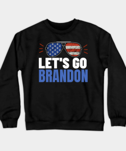 Let’s Go Brandon American Flag Impeach Biden Sweatshirt
