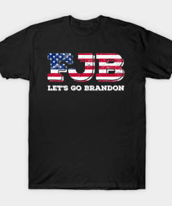 Let’s Go Brandon American Flag Impeach Biden T-Shirt