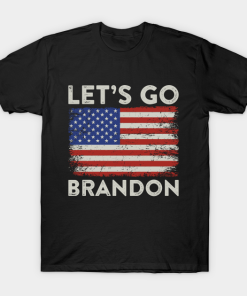 Let’s Go Brandon American Flag T-Shirt